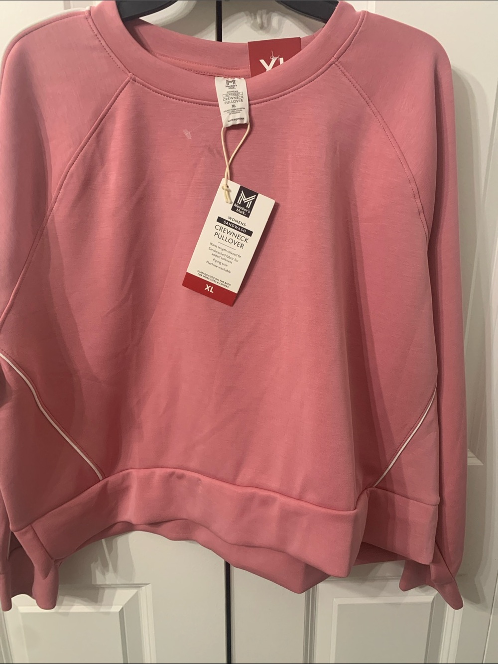 Vineyard Vines Women's Pink Crewneck Pullover Sweatshirt